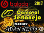 CD - CARNAVAL SERTANEJO 2017 - DEEJAY ADAN NETTO
